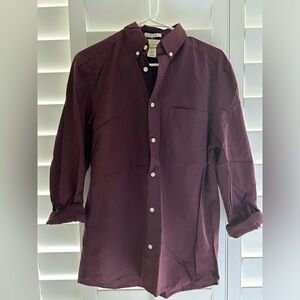 Maroon Button Up shirt